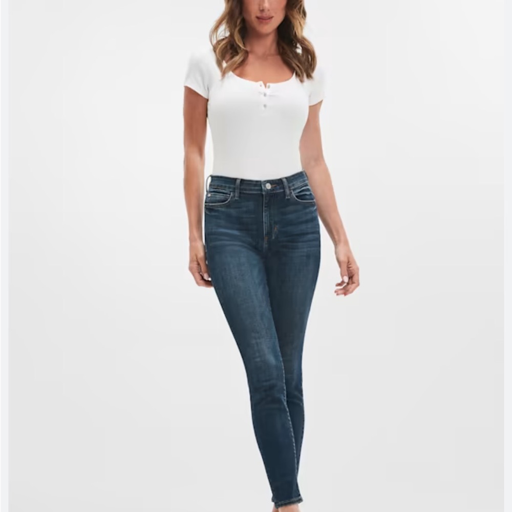 Guess Sarah fit, medium rise skinny jeans